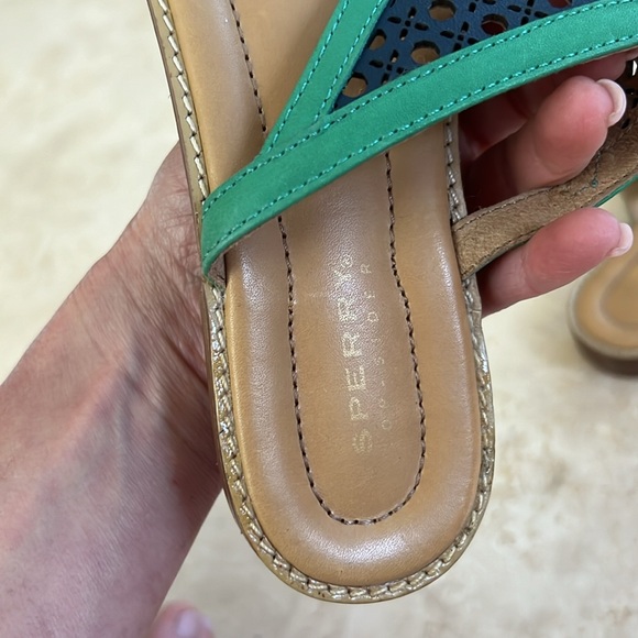 Sperry Top Sider - Size 5, Blue & Green Sandals! Never worn - Picture 7 of 12